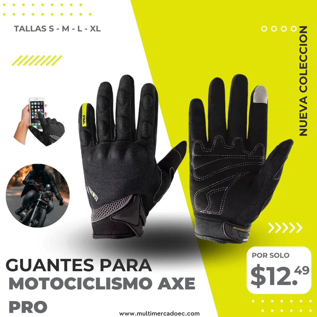 Guantes para ciclismo Axe Pro