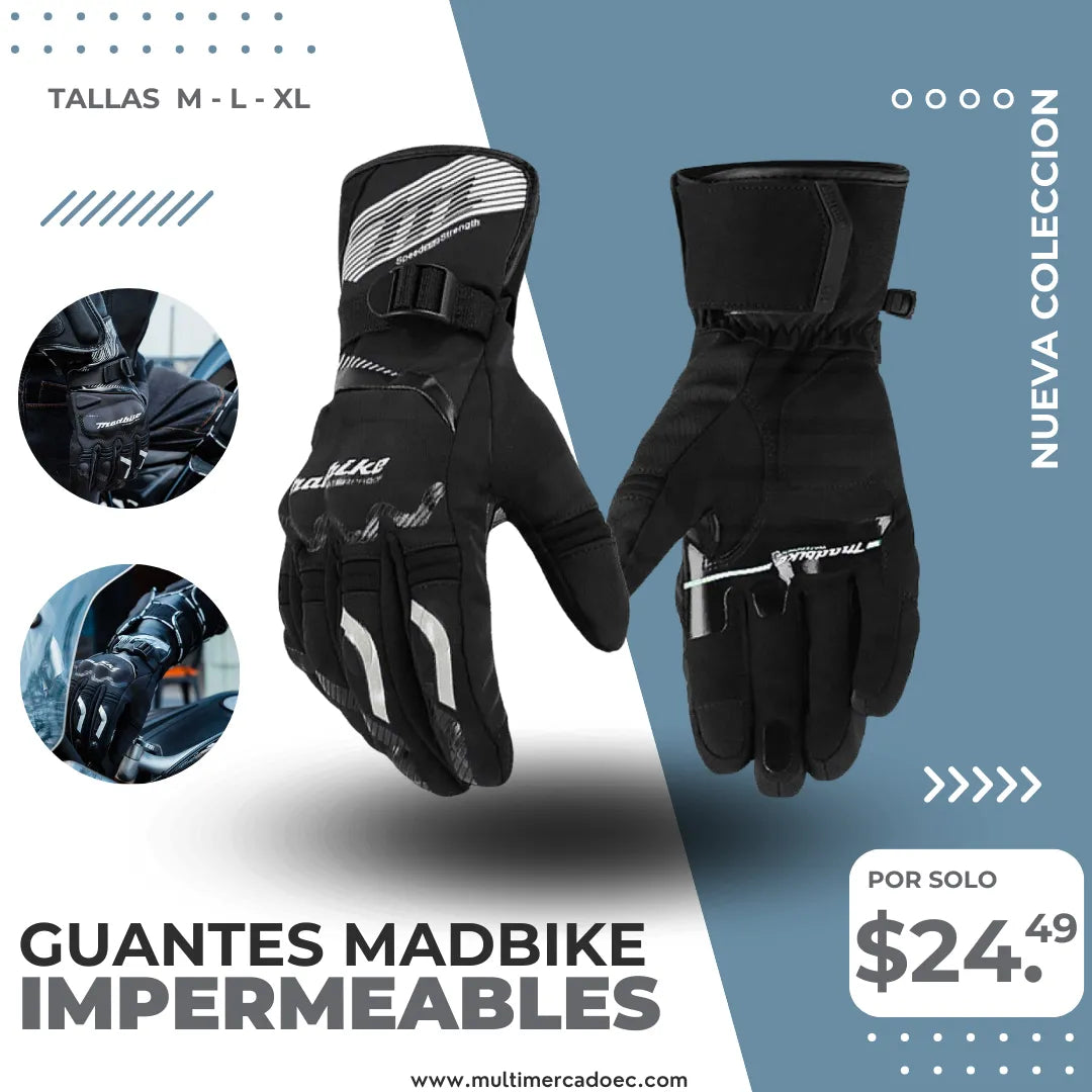 Guantes MadBike Impermeables