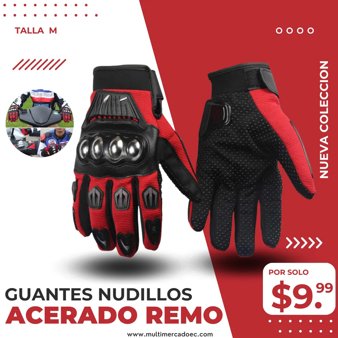 Guantes nudillos Acerado Remo