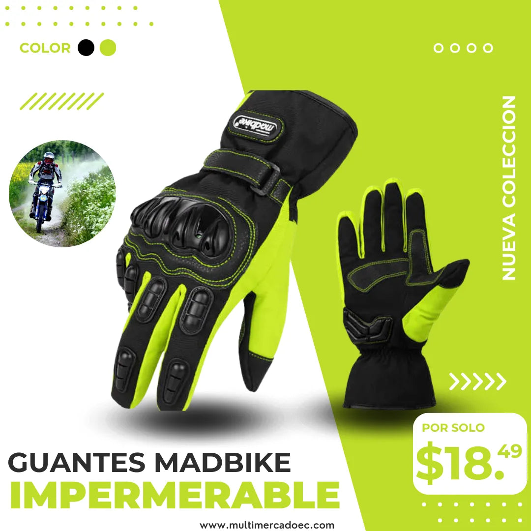 Guantes MadBike Impermeables