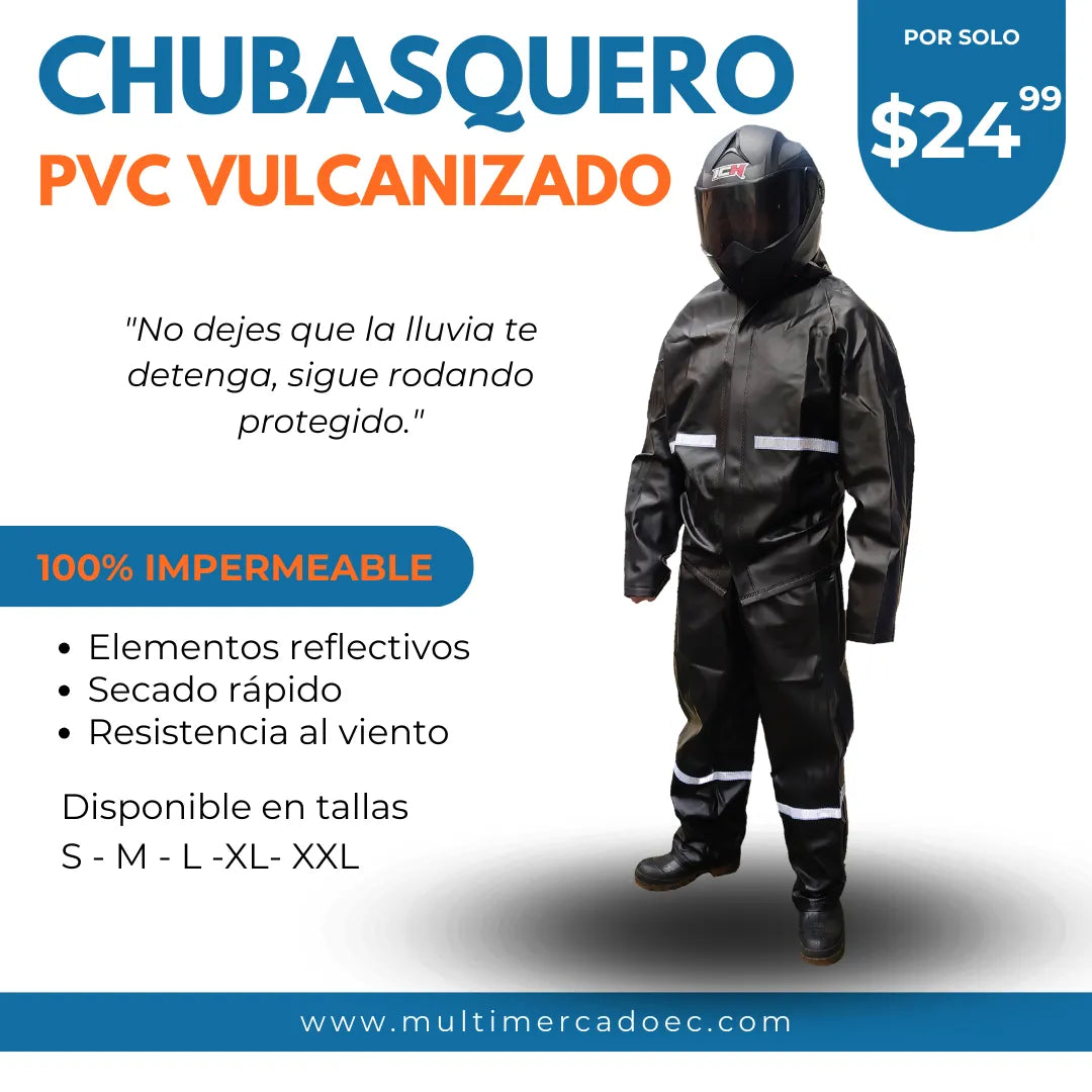 Chubasquero PVC Vulcanizado