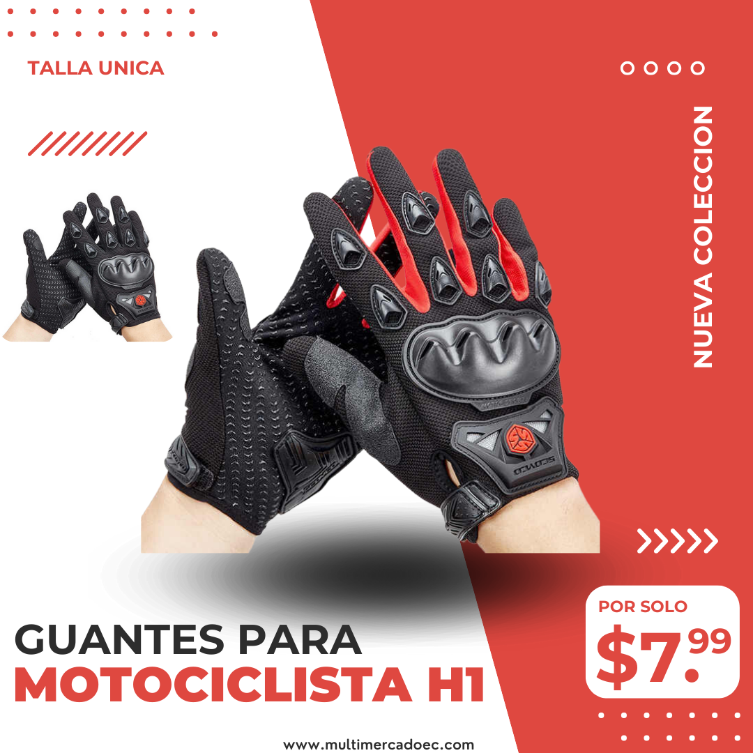 Guantes Para Motociclista H1