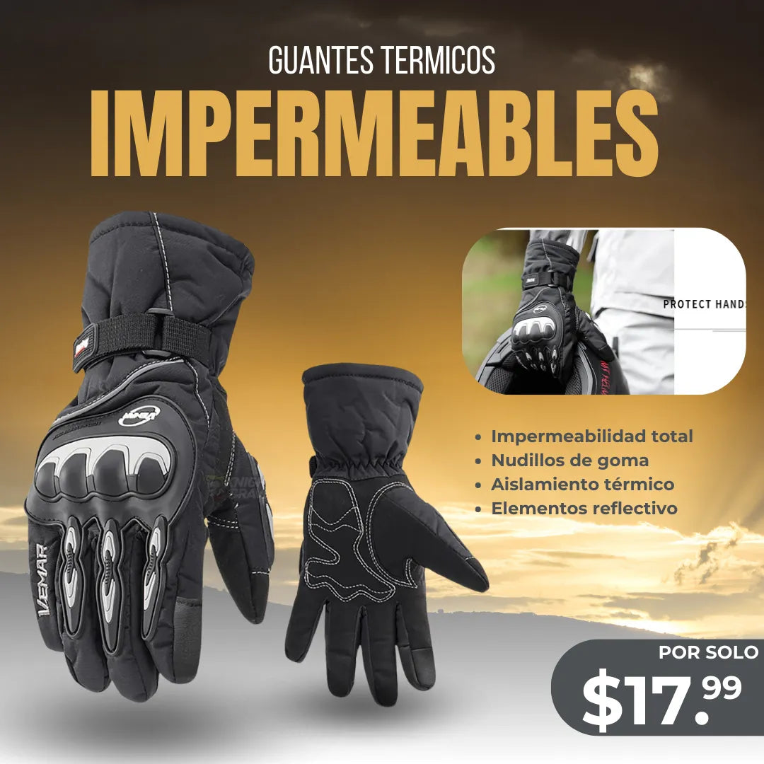 Guantes 100% Impermeables AXE