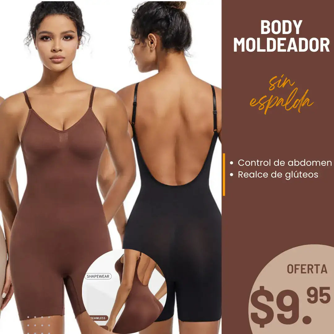 Body Moldeador Sin Espalda