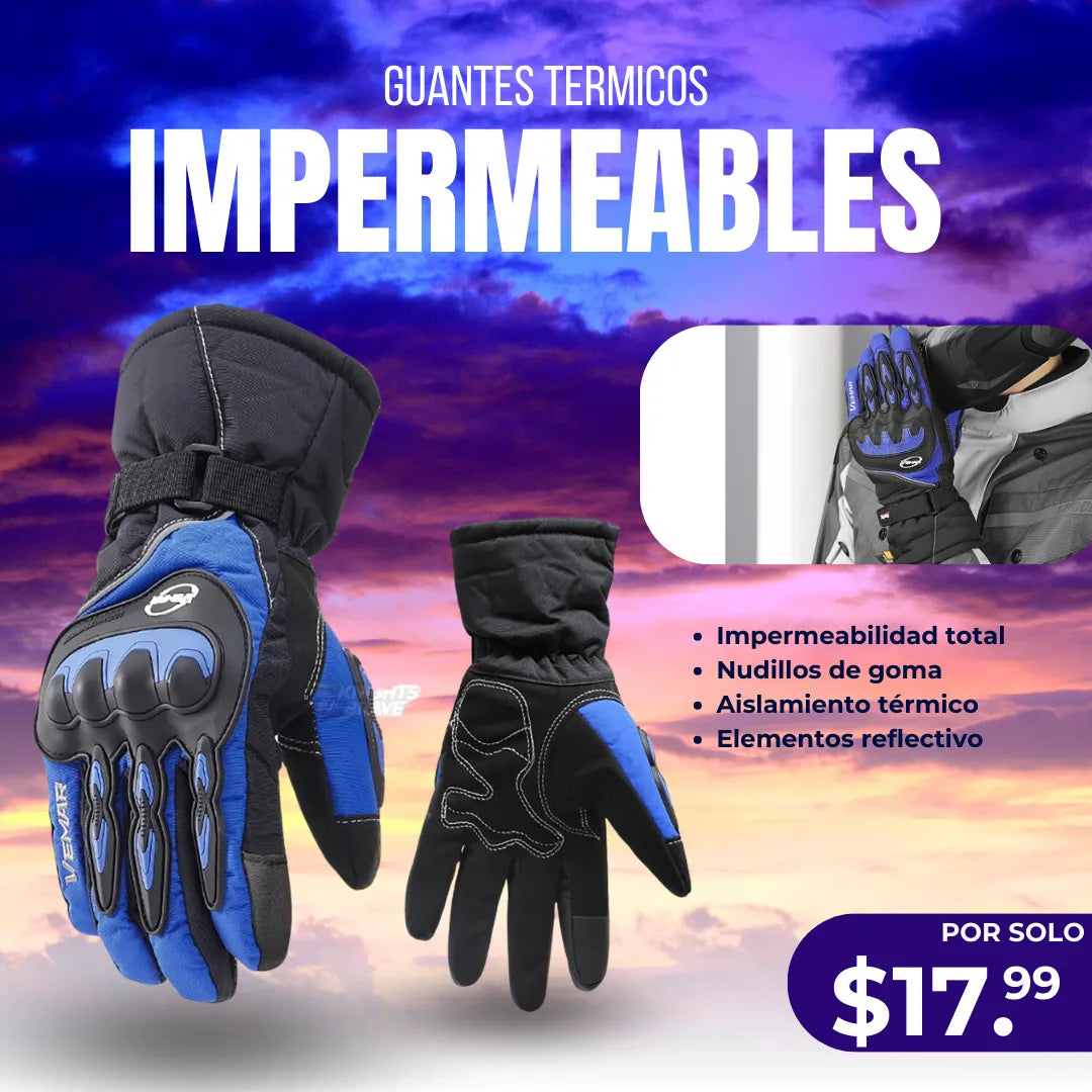 Guantes 100% Impermeables AXE