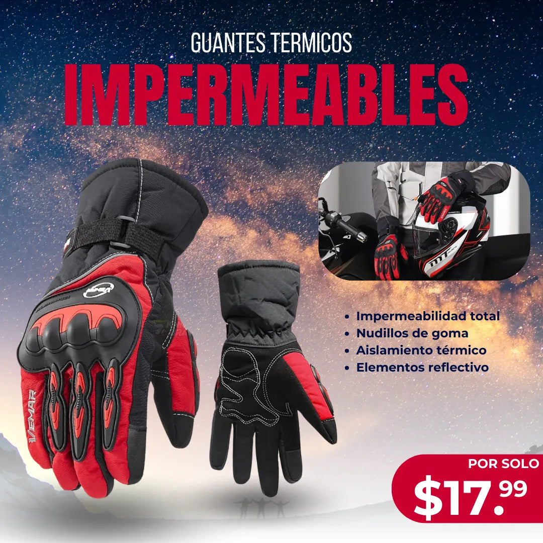 Guantes 100% Impermeables AXE