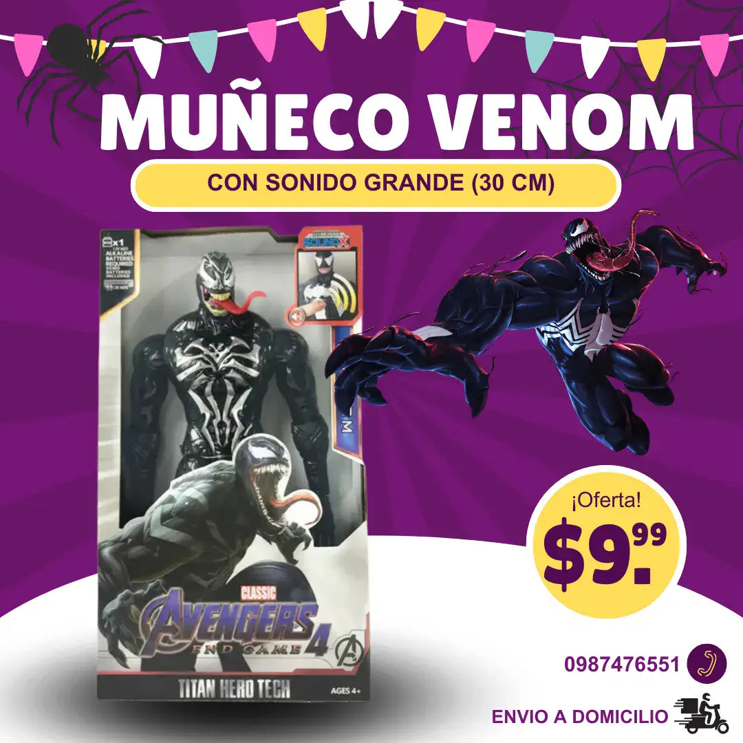 Muñeco Venom 30CM