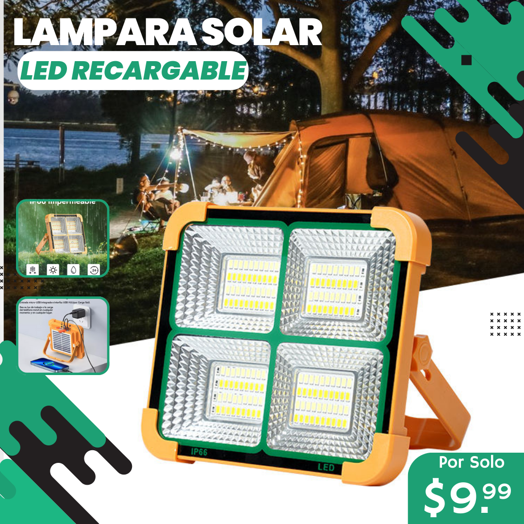 Lampara Solar Recargable