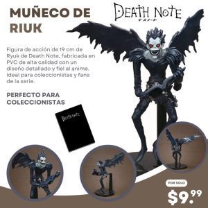 figura de ryuk death note 19cm pvc coleccionable premium