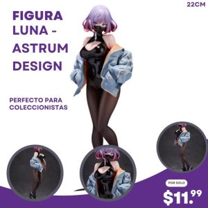 figura luna astrum design 22cm – estilo urban streetwear premium