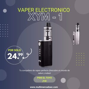 vaper xym 1 mod kit | potencia profesional y nubes densas