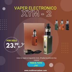 vaper electrónico xym 2 | compacto, potente y versátil