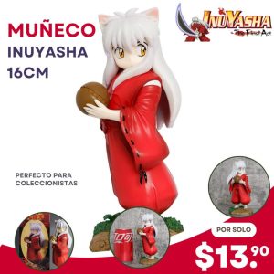 figura de inuyasha 16cm pvc coleccionable premium