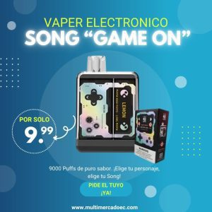 vaper song game on | 9000 puffs estilo gamer retro