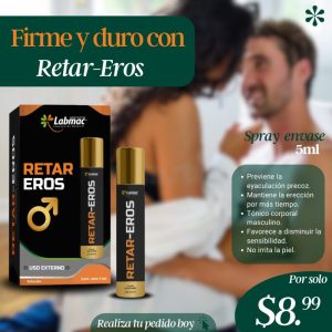 retar eros spray labmac tónico corporal masculino 5ml