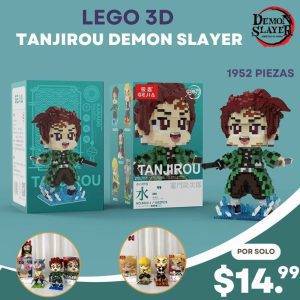 lego 3d tanjiro demon slayer 1952 piezas coleccionable premium