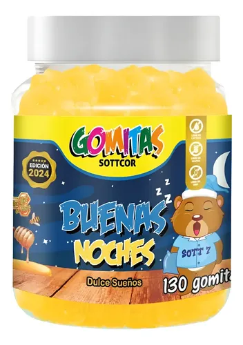 gomitas buenas noches sottcor kids sueño reparador y conciliación rápida 130 gomitas gomitas buenas noches sottcor kids sueño reparador y conciliación rápida 130 gomitas
