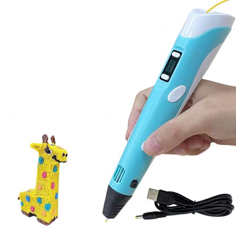 lápiz de impresión 3d recargable crea diseños en relieve con filamento lápiz de impresión 3d recargable crea diseños en relieve con filamento