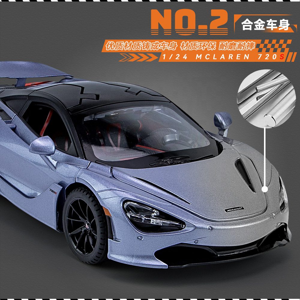 auto de colección mclaren street car metálico escala 1:24 edición lujo auto de colección mclaren street car metálico escala 1:24 edición lujo