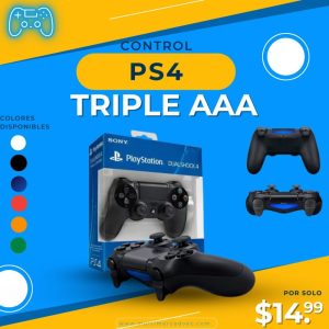 Control Inalámbrico para PS4 Triple AAA - Compatible con PlayStation 4 y PC - Varios Colores