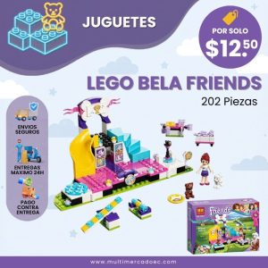 lego bela friends 202 piezas parque de juegos para mascotas