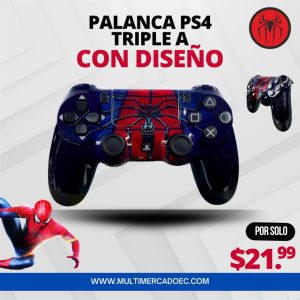 Inicio palanca ps4 triple a diseño spiderman mando inalámbrico personalizado