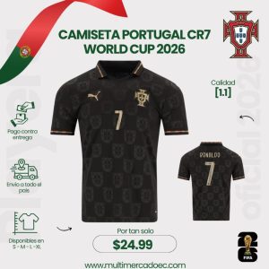 Inicio camiseta portugal cristiano ronaldo cr7 world cup 2026 –premium 1.1