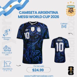 camiseta argentina lionel messi world cup 2026 –premium 1.1