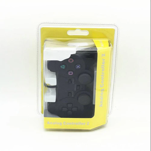 control para ps2 genérico triple aaa mando análogo negro de alta precisión control para ps2 genérico triple aaa mando análogo negro de alta precisión