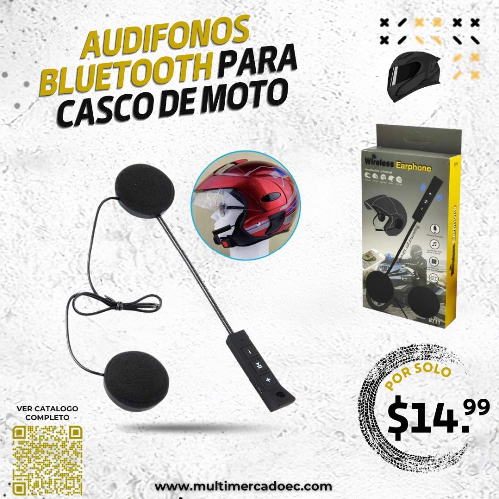 audífonos bluetooth para casco de moto con micrófono manos libres bt11 audífonos bluetooth para casco de moto con micrófono manos libres bt11