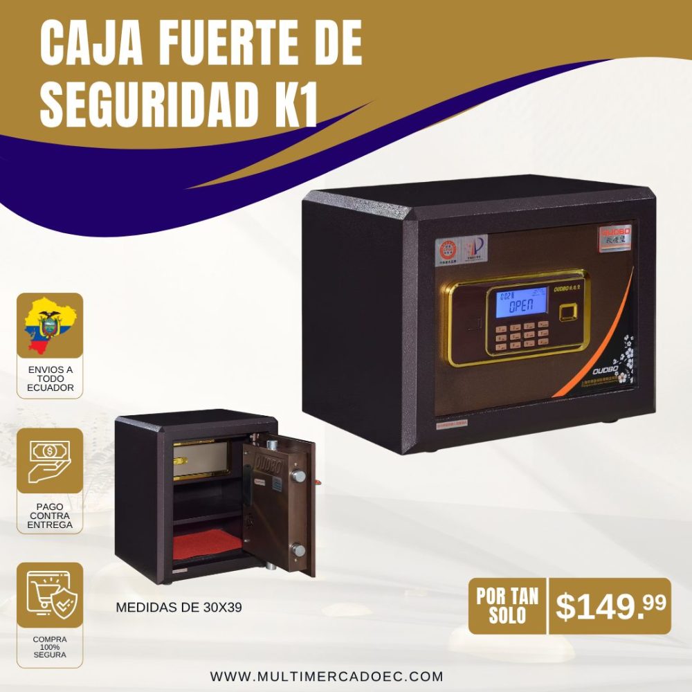 caja fuerte de seguridad k1 digital inteligente – cofre blindado de alta resistencia para hogar y negocio caja fuerte de seguridad k1 digital inteligente – cofre blindado de alta resistencia para hogar y negocio