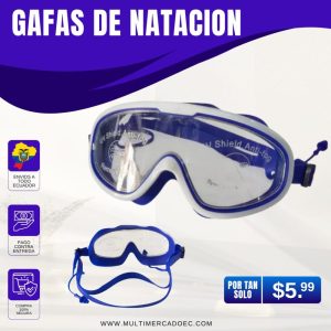 gafas de natación profesionales anti fog – máscara de buceo ergonómica para piscina y mar