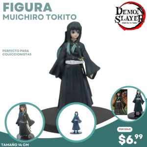 Figura coleccionable de Muichiro Tokito de Demon Slayer de 14cm con base en Ecuador.