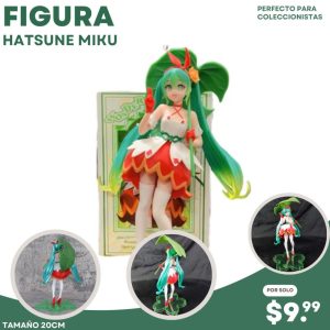 figura de hatsune miku wonder land coleccionable 20cm vocaloid idol