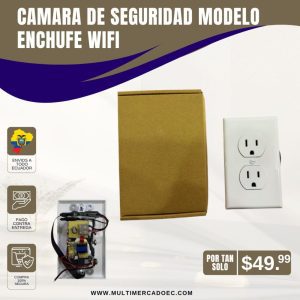 cámara de seguridad modelo enchufe wifi
