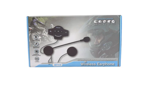 audífonos inalámbricos para casco de moto con manos libres y control integrado bt10 audífonos inalámbricos para casco de moto con manos libres y control integrado bt10