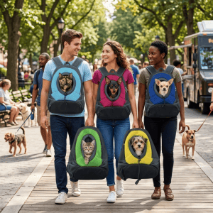 Mochila Transportadora Para Mascotas Ergonomica Mochila para mascotas
