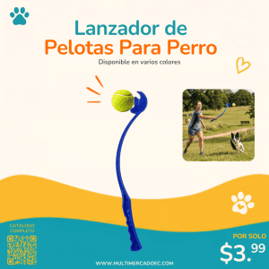 lanzador de pelotas para perro