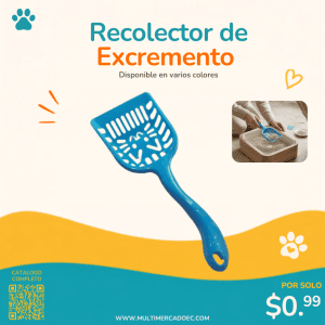 recolector de excremento