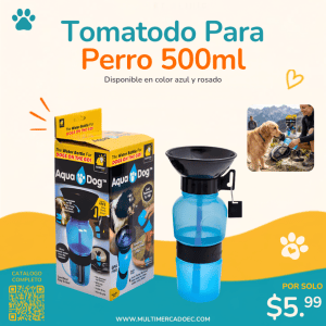 tomatodo para perro 500ml