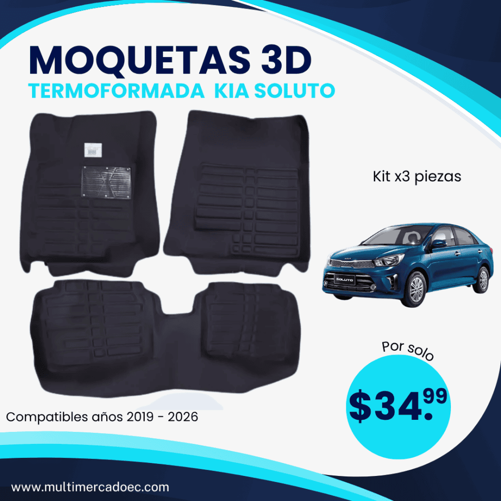 Inicio moqueta 3d kia soluto
