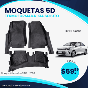 moqueta 5d kia soluto