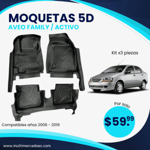 moqueta aveo family activo 5d