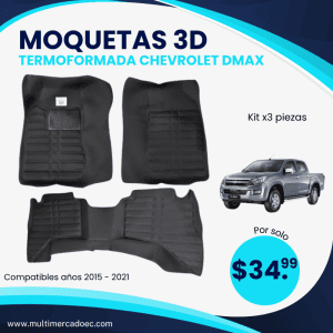 moqueta dmax 3d